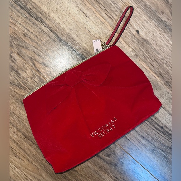 Victoria's Secret Handbags - Victoria's Secret Red Velvet Bag